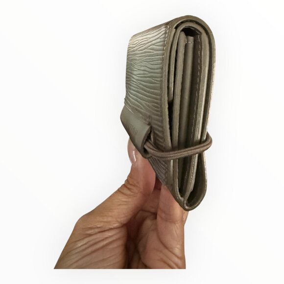 Vintage Louis Vuitton Epi Porte Monnaie Elastic Compact Wallet | Brown - Picture 5 of 7